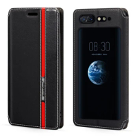 For ZTE Nubia X Case Fashion Multicolor Magnetic Closure Leather Flip Case Cover with Card Holder For ZTE Nubia X 5G