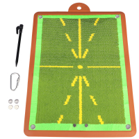 高爾夫揮桿軌跡墊 高爾夫揮桿打擊墊 擊球痕跡方向檢測墊