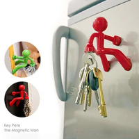 Magnetic key hanger Wall Climbing Villain Refrigerator,use for key organizer, refrigerator sticker, decoration