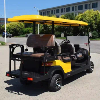 MMC Sale CE DOT New Model 4 Seater off road Electric Golf Car Lifted 72V Lithium Battery lifted 6 Seater Golf Cart