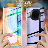 28D Front Back Full Cover Hydrogel Film For Huawei P30 40 Pro P Mate 20 30 Lite Screen Protector Honor 10 9X 20 Protective Film