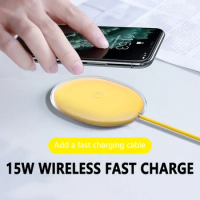 UTHAI WXGD-01 15W Jelly Wireless Fast Charger Lightweight Portable Fixed Frequency Voltage Regulation Wireless Phone Charger