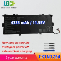 UGB New C31N1724 Laptop Battery For ASUS ZenBook 13 UX331U UX331UAL U3100FAL UX331FAL UX331FAL-EG017R EG027R 11.55V 4335mAh