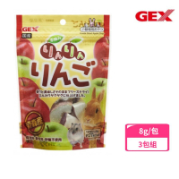 【GEX】青森縣手摘蘋果乾 8g*3包組