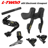 LTWOO eRX Road Electronic Groupset, eRX 2x12s / 2x11s Electronic Groupset, ERX Replaceable Battery, APP Programming