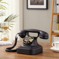 派拉蒙客廳仿古固定電話機家用時尚創意歐式復古老式辦公室擺件