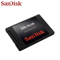100% Original Sandisk SSD Plus 1TB 2TB Internal Solid State Disk Hard Drive 240GB 480GB SATA III 2.5" For Laptop Desktop