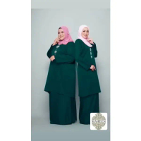 PLUS SIZE 3LX..6XLBAJU KURUNG MODEN Butang Clothing