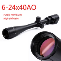 6-24x40AO High definition Hunting Riflescope For Heavy Recoil .308 30-06 cal. Rifles &amp; Airguns