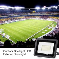 ไฟ LED สปอตไลท์, Daxisag, ประหยัดพลังงาน, 3000K/6500K, เหมาะสำหรับสวน, ไฟส่องสว่างกลางแจ้ง, ไฟความปล
