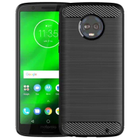Frosted Case For Moto G6 Plus G6 play G6+ Anti Shock Cover for Motorola G6plus moto g6 Shockproof Carbon Fiber Cases