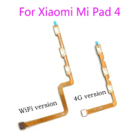 15PCS Lots Original Power Button Switch &amp; Volume Up / Down On / Off Button Flex Cable For Xiaomi Mi Pad 4 Pad4 Replacement Parts