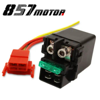 Motorcycle electrical parts lgnition key switch starter solenoid Relay with Plug For Honda CBR250 CBR 250 MC14 MC17 MC19 MC22