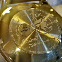 Orient Jam Tangan 75th Anniversary Limited Edition Stainless Steel Sapphire Crystal F622U6EO