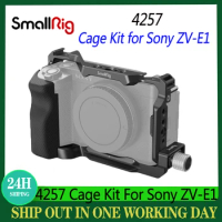 SmallRig 4256 Cage 4257 Cage Kit For Sony ZV-E1 4258 Vlogging Tripod Kit For Sony ZV-E1 / ZV-E10 / ZV-1 / ZV-1F