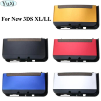 YuXi Aluminum Hard Metal Box Protective Skin Cover Case Shell For New 3DS XL LL Bottom Battery Cover Case for New 3DSXL