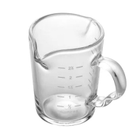 50ml/70ml/150ml Glass Measuring Cup Easy To Use Kitchen Tool Glass Double Mouth Milk Cup Espresso Measuring Cup Bakery