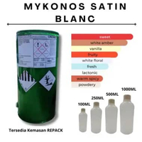 Biang/bibit varian murni Mykonos satin blanc FO/tanpa campuran/Murni 100%/Best seller 250ml