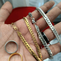 KALUNG TITTANIUM MOTIF SISIK NAGA