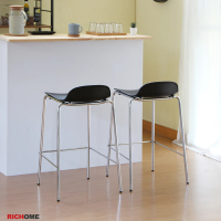 【RICHOME】哥本哈根高腳椅/吧台椅/餐椅/櫃台椅(多功能用途)