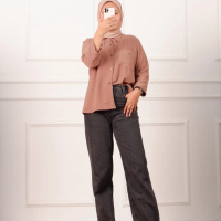 Alia Blouse / crinkle airflow