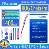 YKaiserin 1050mAh-1500mAh Replacement Battery For ASUS ROG STRIX IMPACT GLADIUS III PUGIO II Keris Digital Batteries