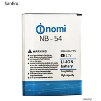 2019 New 2000mAh NB-54 Battery Replacement for NOMI NB-54 Smart phone in stock