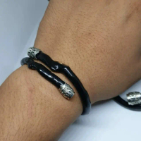 GELANG AKAR BAHAR HITAM variasi ring alpaka Original akar bahar asli