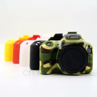 New Silicone Case For canon 200D 200DII DSLR Camera Bag Rubber Body Protective Cover