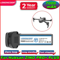 7000mAh For Hubsan Zino Pro+ , Zino Pro Plus RC Drone Spare Parts Battery Quadcopter Spare Parts Accessories