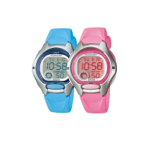 【CASIO 卡西歐】LW-200 小巧時尚亮色系輕鬆配戴防水電子錶(穿搭必備款)