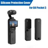 Silicone Sleeve Case For DJI OSMO Pocket 3 Anti-slip Protective Cover For DJI OSMO Pocket 3 Sports Camera Accessory