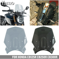 HONDA 適用於本田 CB125R CB250R CB300R 2018-2024 CB150R 18-20 擋風玻璃
