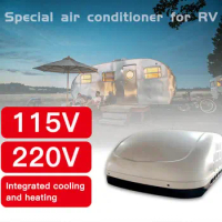 15000 BTU RV Rooftop Air conditioning System CamperVan Caravan Parking Air Conditioner 115v 220v For Motorhome Truck