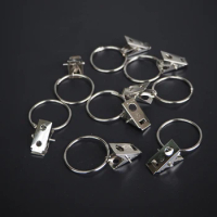 30pcs/ lot Curtain hook clip small clip curtain ring curtain rod quoined buckle socks underwear clips