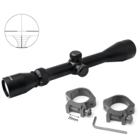3-9X40 Tactical Scope Wire Rangefinder Reticle or Mil Dot Reticle Scope Optics Sights with mount