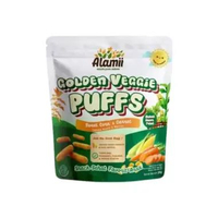 Alamii Snack Golden Veggie Puff 25 gr