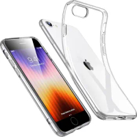 Transparent Protective Case For Apple iPhone 7 8 Plus Clear Shell For iPhone X XS Max XR SE 2020 2022 Soft Silicone Back Cover