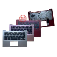 Keyboard Palmrest Cover For DELL Inspiron 14-5000 14-5488 5482 5480 US English Laptop Backlit Sil
