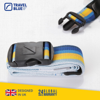 【 Travel Blue 藍旅 】 Luggage Strap 2吋 行李束帶 藍色 TB040-BL