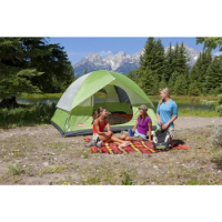 Coleman® 6-Person Sundome® Dome Camping Tent, 1 Room, Green