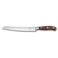 【VICTORINOX 瑞士維氏】瑞士刀 Grand Maitre 23cm 楓木 鍛造刀 麵包刀(7.7430.23G)