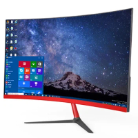24 27 32inch 1ms Led 1080p Pc Gaming Monitor 1K 75hz With Speakers
