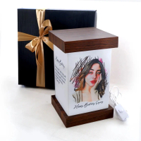 Lampu Tidur Sketsa Wajah Custom Hadiah Kado Abadi Hadiah Ulang Tahun/ Anniversary / Wisuda, Dll.