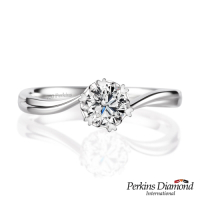 PERKINS 伯金仕-GIA Diana系列 D/VS1 0.30克拉鑽石戒指