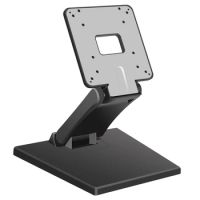 HILLPORT Tilt Monitor Mount Stand 13-24 inch Support LED LCD TV Screen Arm Desk Bracket Folding Monitor Table VESA 75/100mm DZ11