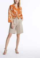 Urban Revivo Print Knotted Blouse