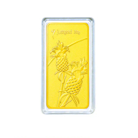 【Just Gold 鎮金店】寶島果宴-旺金富貴 金條20g