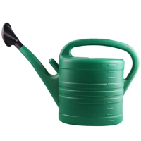 Watering Can with Green 10 Litre 2 Gallons Garden Flower Water Bottle Watering Kettle with Handle Long Mouth