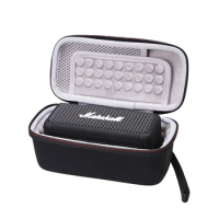 LTGEM EVA Hard Case for Marshall Emberton II and Marshall Emberton Portable Bluetooth Speaker Protective Carrying Storage Bag